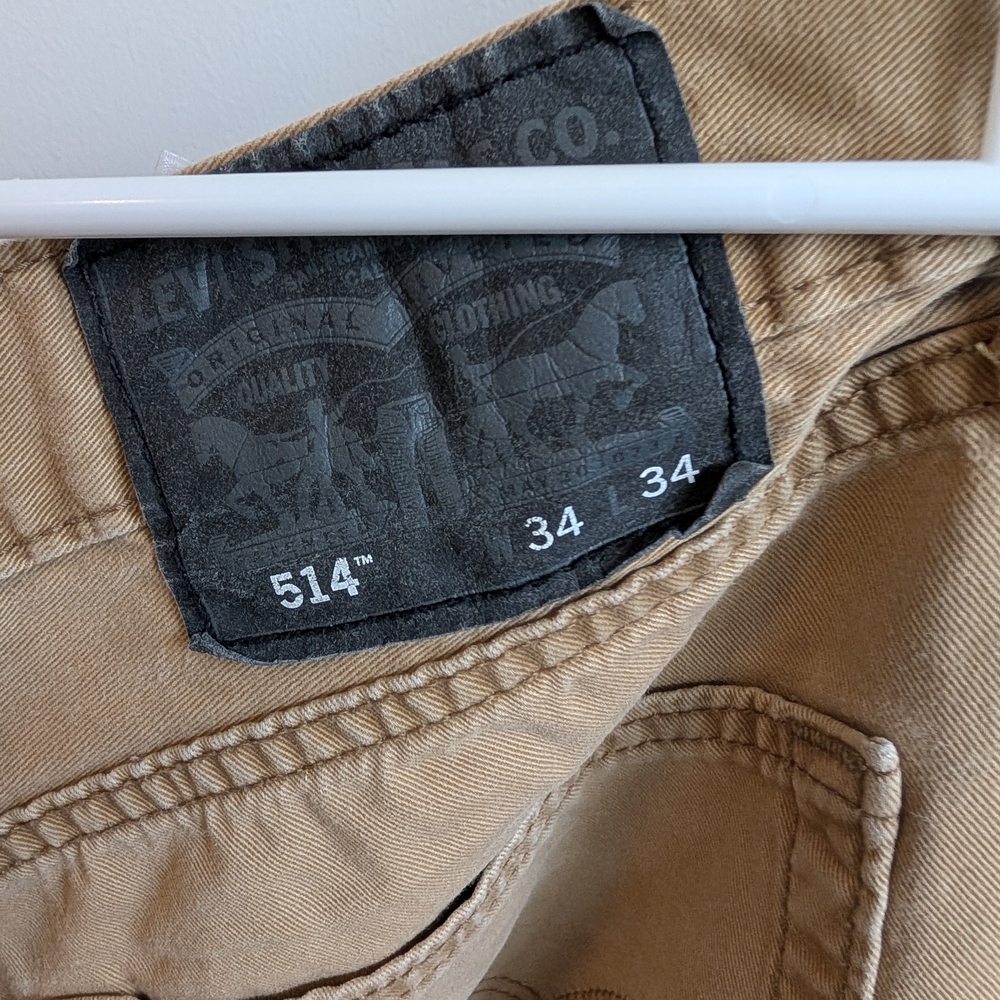 Levi's 514 Tan Jeans